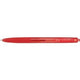 Penna a sfera con pulsante pilot nsggr rossa