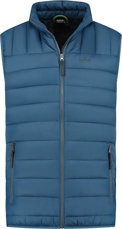 Kjelvik dean men's outdoor body warmer - blue