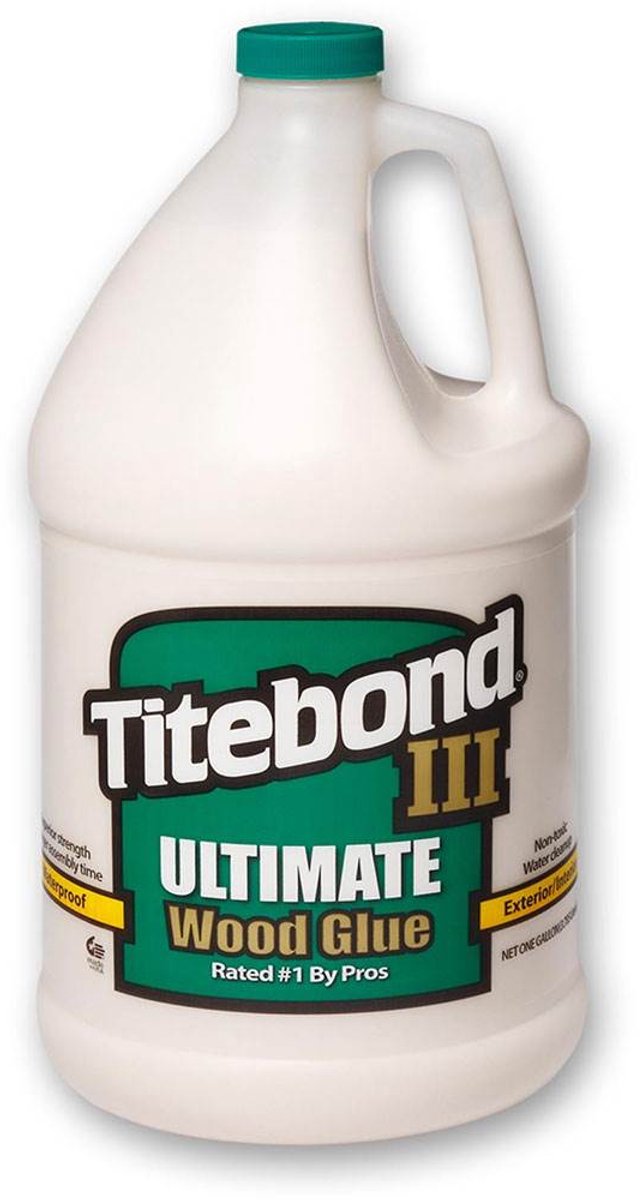 Colla per legno Titebond Ultimate III impermeabile 3,8 litri (1 gallone americano) d3 quasi d4