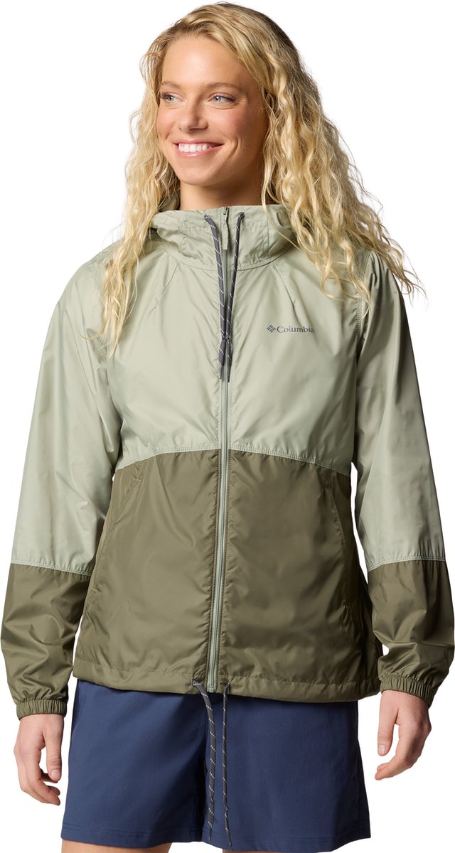 Giacca da esterno Columbia flash forward™ ii giacca a vento da donna - verde
