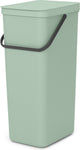 Pattumiera Brabantia sort go - 40 litri - verde giada