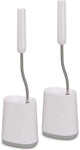 Escobillero Joseph Joseph de 2 piezas, blanco plateado - | flexión lite