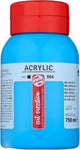 Vaso di colori acrilici Talens Art Creation da 750 ml blu brillante 564