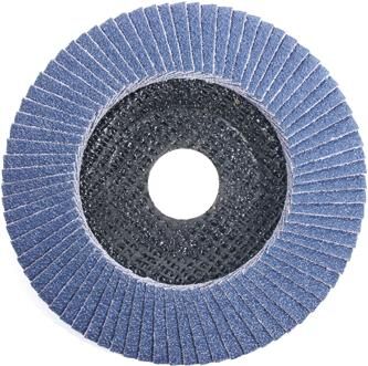 Norton lamellenscheibe vulcan r842 lamellar grinding wheel 125 x 22.2 mm k 80