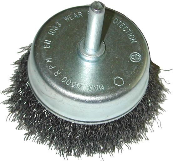 Ben spazzole a tazza SW Stahl con SW-SW-SW-SWAF da 6 mm = 75 mm in acciaio