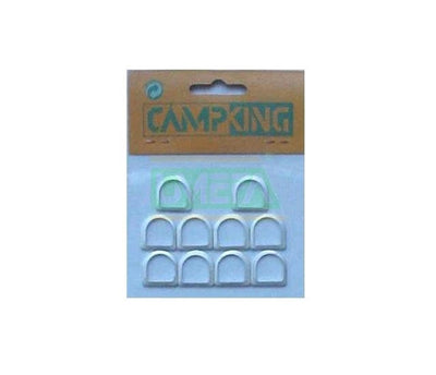 Camping umefa anilla en D 13 mm aluminio 10uds