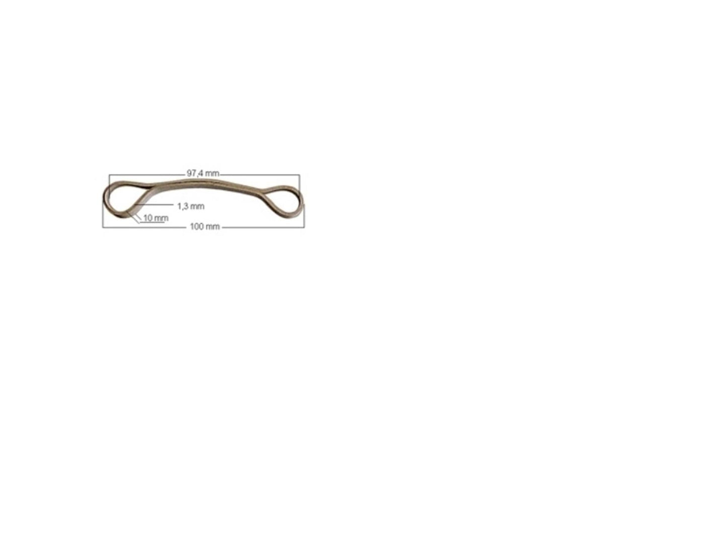 Campking Campking 10 anelli di gomma 100x10x1,5 mm