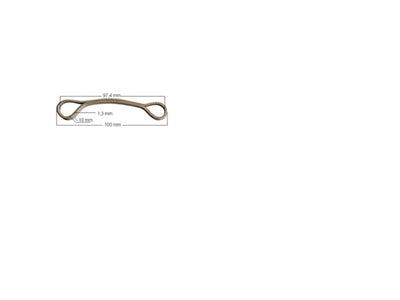 Campking Campking 10 anillos de goma 100x10x1.5 mm