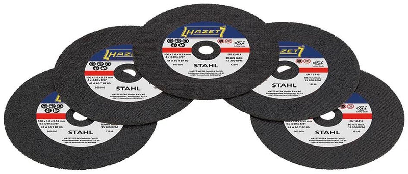 Hazet trennscheibensatz 9033p-08 cutting discs set .