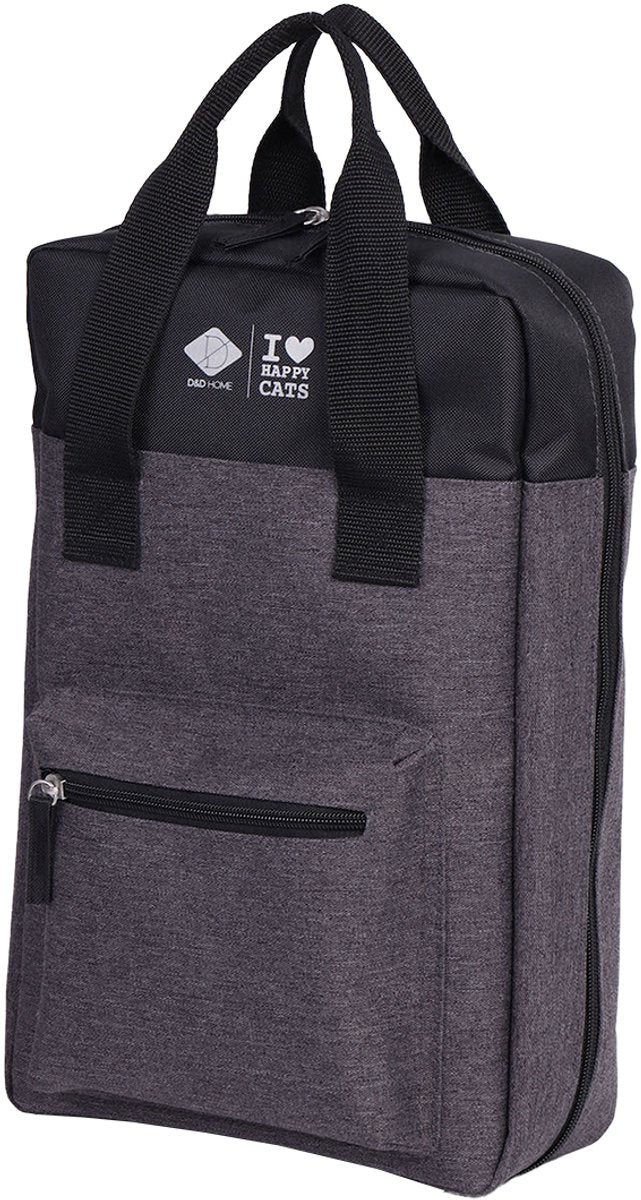 D d home megan - borsa porta giocattoli 25x8x38 cm nera