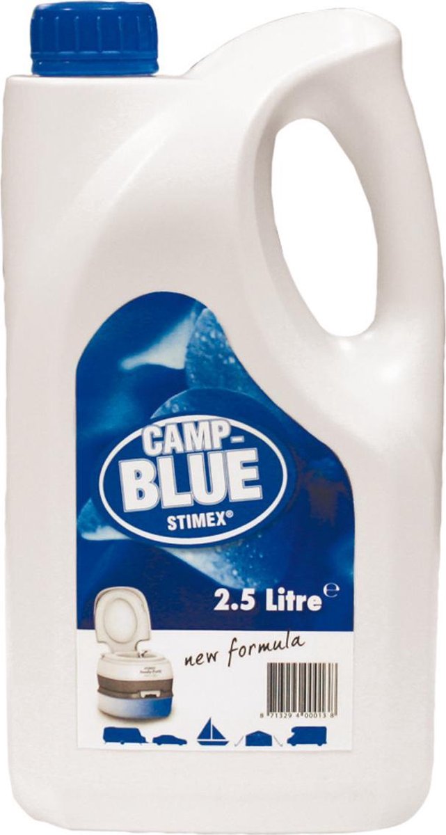 Líquido higiénico Stimex - azul campamento - 2,5 litros