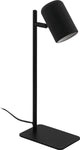 Eglo ceppino tafellamp - bureaulamp - gu10 - 38 cm - zwart wit