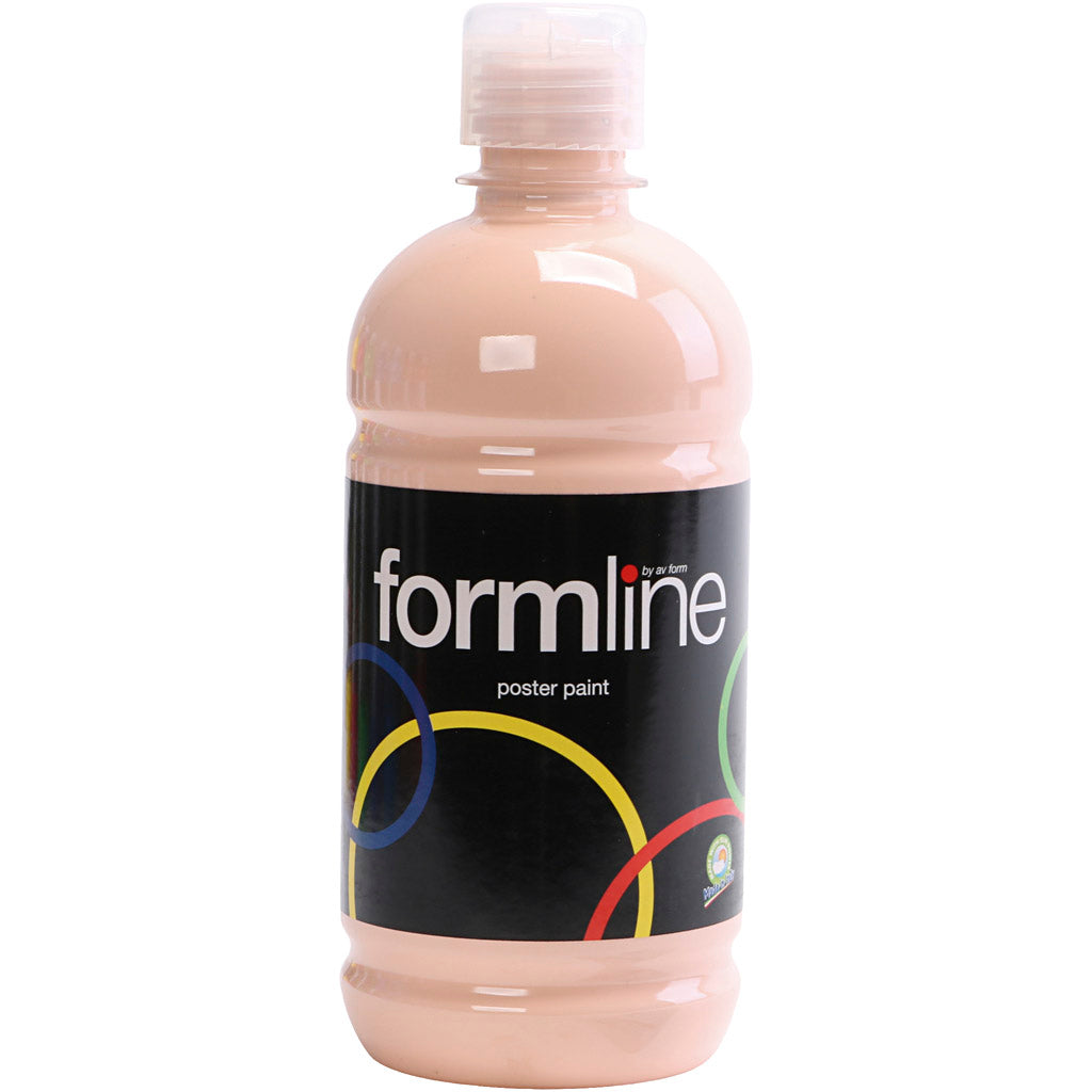 Tempera dell'azienda Creativ opaca, beige, 500 ml 1 bottiglia