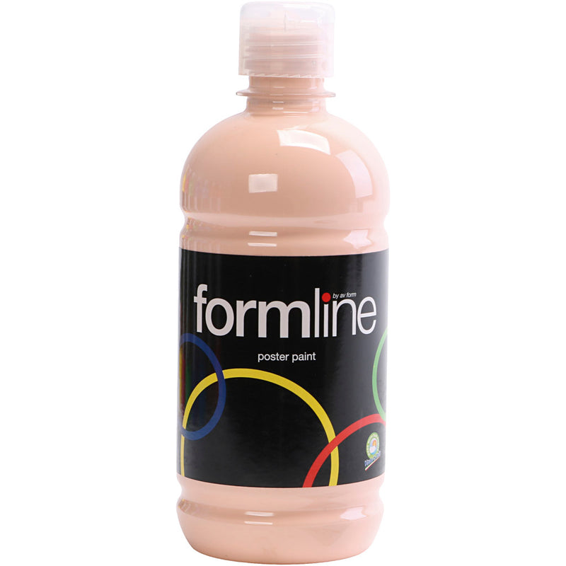 Tempera dell'azienda Creativ opaca, beige, 500 ml 1 bottiglia