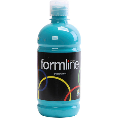 Creativ company pintura al temple mate, turquesa, 500 ml 1 botella