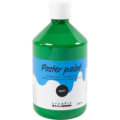 Creativ company pintura al temple mate, verde oscuro, 500 ml 1 botella