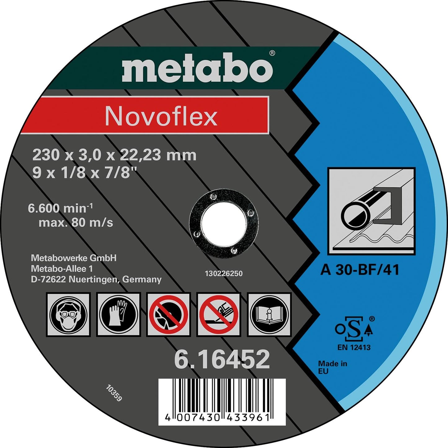 Metabo Cutting Discs 180x3.0x22.