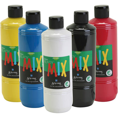 Vernice per poster Schjerning Greenspot, opaca, vari colori, 5x500 ml 1 scatola