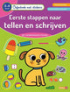 Libro de ejercicios de Deltas con calcomanías contando y escritura (3-4 años)
