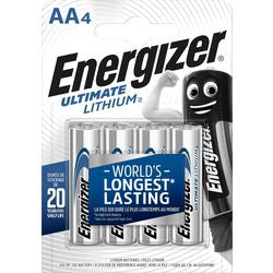 Energizer ultimate lithium lr6 aa blister 4 stuks