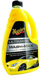 Meguiar's Meguiar's Ultimate Wash Wax 1,42 litri – shampoo per auto con cera – tecnologia dei polimeri sintetici carnauba – pulisce e protegge la vernice