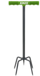 Kinzo woelvork 96cm - tuinklauw en cultivator - aarde losmaken, onkruid wieden, grond beluchten, kultiveren - zilver
