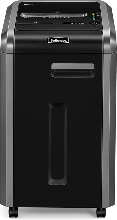 Trituradora de papel Fellowes 225ci - tritura - p4 -22 hojas - negro