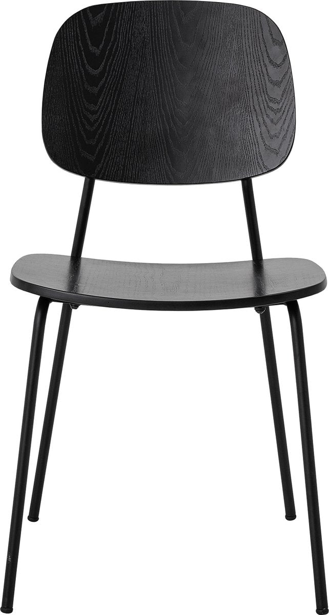 Bloomingville - sedia da pranzo Monza - nera - compensato