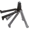 Standard Double Bigfoot Steel 28 Inch Black