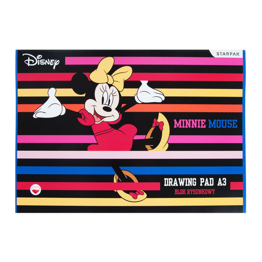 Disney Drawing Block A3 Minnie Mouse