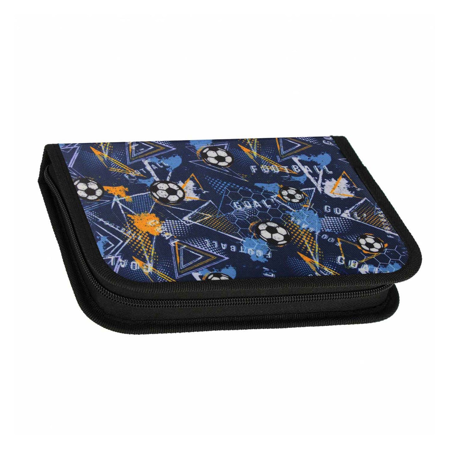 Valigetta con accessori calcio blu, 25 pz.