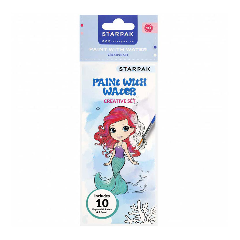 Set creativo di pittura con acqua
