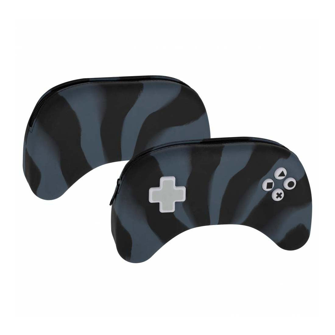 Estuche escolar de silicona para mando de juegos, 22cm