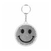 Emoticon portachiavi riflettenti, 12 pezzi.