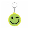 Emoticon portachiavi riflettenti, 12 pezzi.