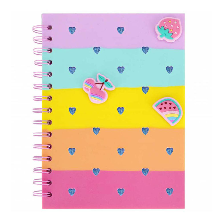 Quaderno in silicone a5 frutta