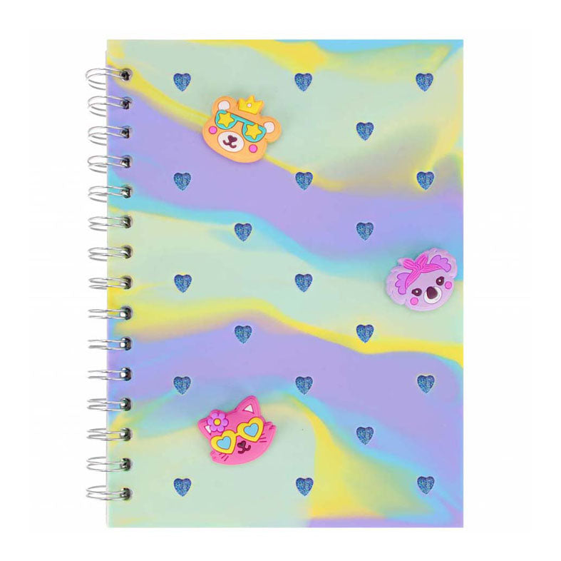 Cuaderno silicona a5 animales