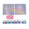 Set creativo mosaico diamante unicorno, 6 pezzi.