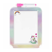 Tablero de dibujo borrable con rotulador unicornio. - afbeelding 1