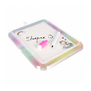 Tablero de dibujo borrable con rotulador unicornio. - afbeelding 3