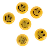 Magnet Mix Emoticons 30mm, 6st. - afbeelding 3
