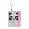 Panda portachiavi con quaderno