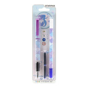 Penna stilografica con 2 ricariche e solvente inchiostro sirena - afbeelding 1