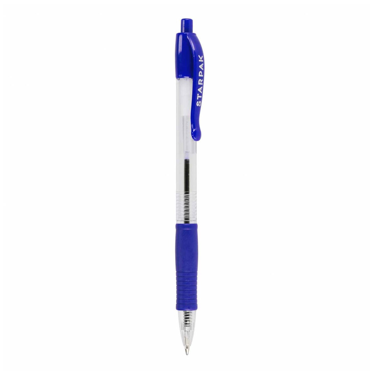 Penna a sfera con impugnatura blu, 36 pz.