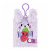 Peluche portachiavi coniglio quaderno