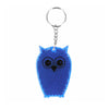 Reflectie sleutelhanger uil, 12st.