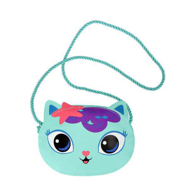 Bolso bandolera casa de muñecas Gabby gato sirena - 15cm