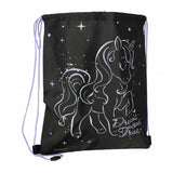 Gym bag unicorn black - afbeelding 1