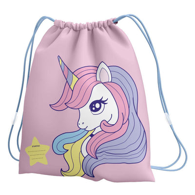 Gymtas eenhoorn roze