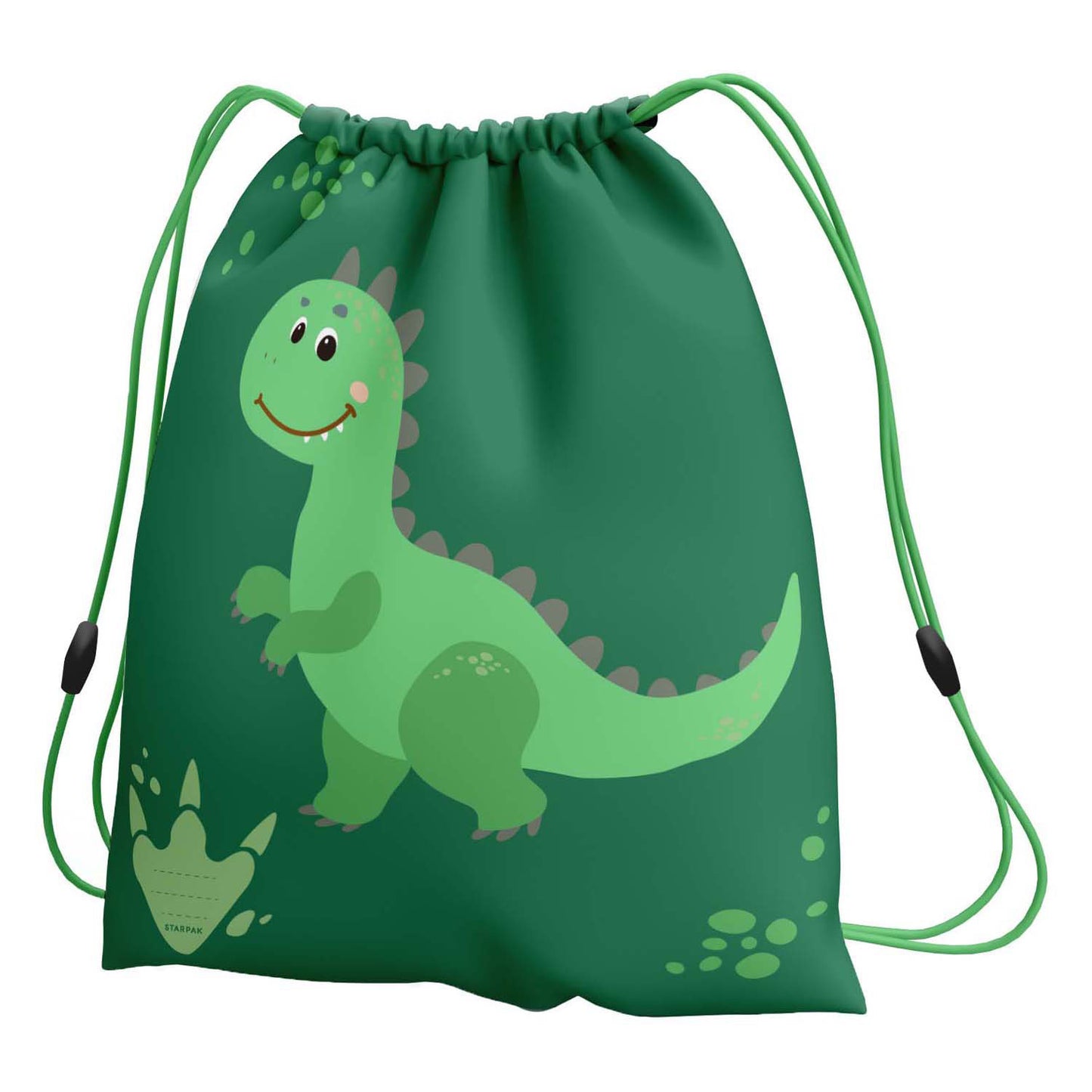Borsa da palestra dinosauro verde